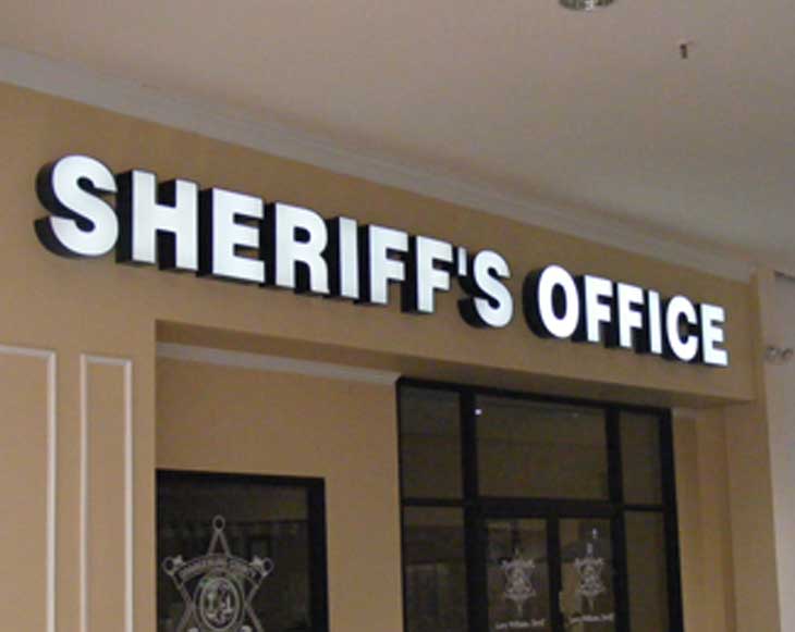 Sheriffs Office Channel Letters